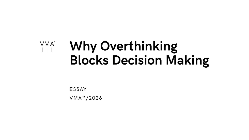 mental clarity decision making