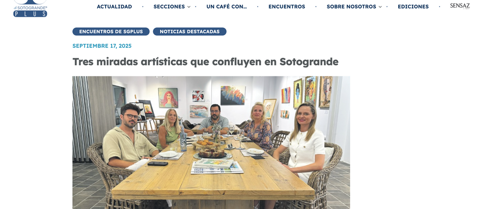 Dorota Zys – contemporary artist in Sotogrande – reflects on minimalism, community, and the growing role of culture on the Costa del Sol.