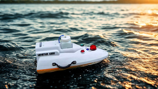 Autonomous water sampling USV drone