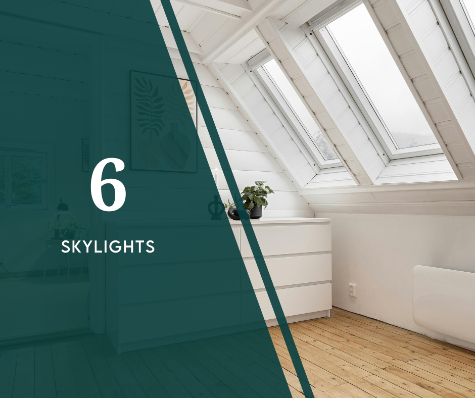 skylights for a modern home