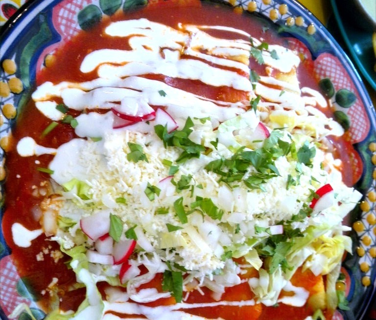 Arranged Food and Objects