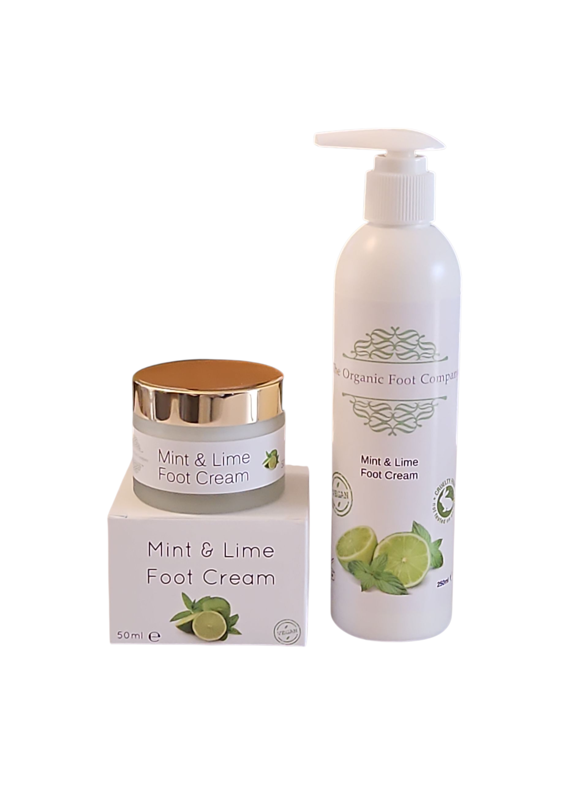 Mint & Lime Foot Cream (50ml)