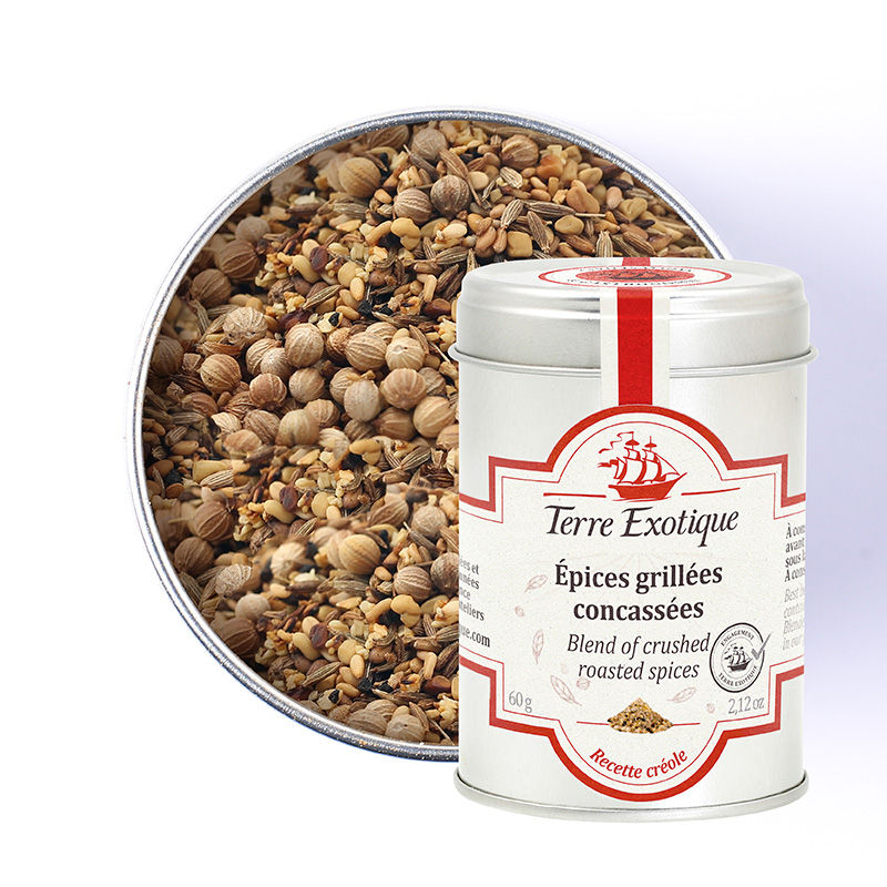 Épices grillées concassées – 60 g – Terre Exotique