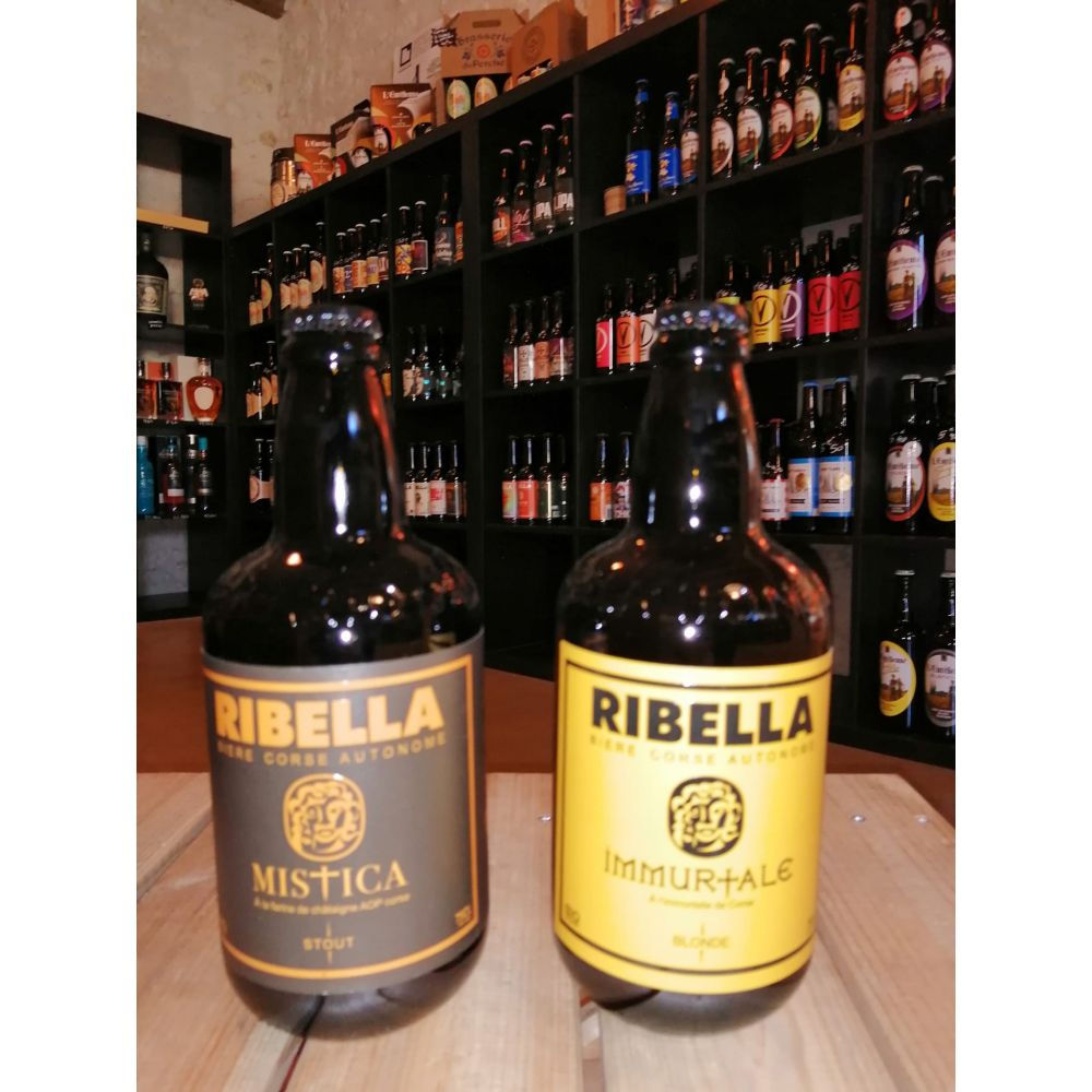 BIERES RIBELLA (Corse) 75 cl (Hs Alchémia)