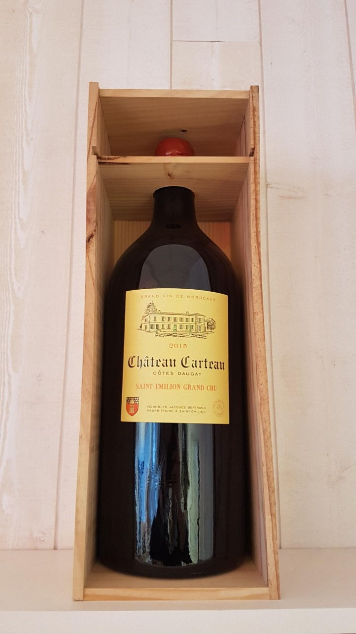 Saint Émilion Grand Cru - Jeroboam Caisse Bois - Carteau Côtes Daugay 2020