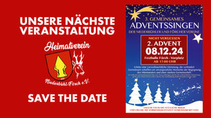 Nicht vergessen: 2. Advent 2024