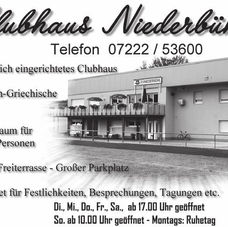 Clubhaus SV-Niederbühl