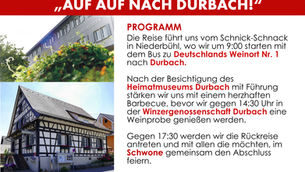 "Auf auf, nach Durbach"