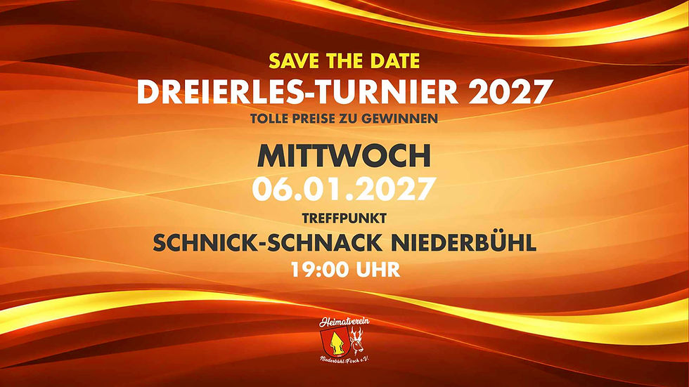 „Dreierles“ – Turnier
