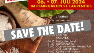 Save The Date - 2. Niederbühler Meerrettichfest