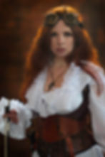 Steampunk Violinist Anna Gold