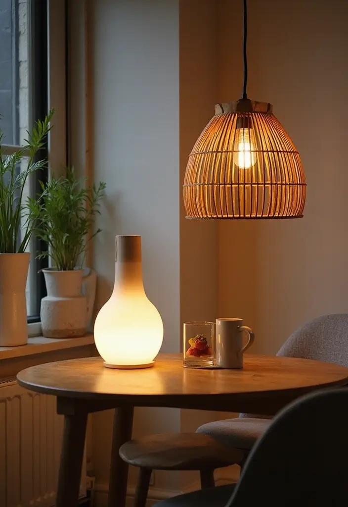 14 Minimalist Decor Hacks That Embrace Sustainable Living in Style! - 11. Sustainable Lighting Options