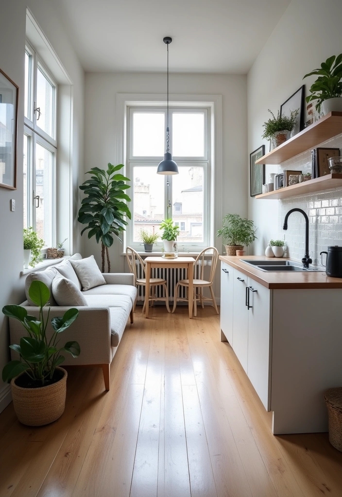 21 Tiny Apartment Designs That Prove Less is More (Wait Until You See #12!) - 1. The Open-Concept Wonder