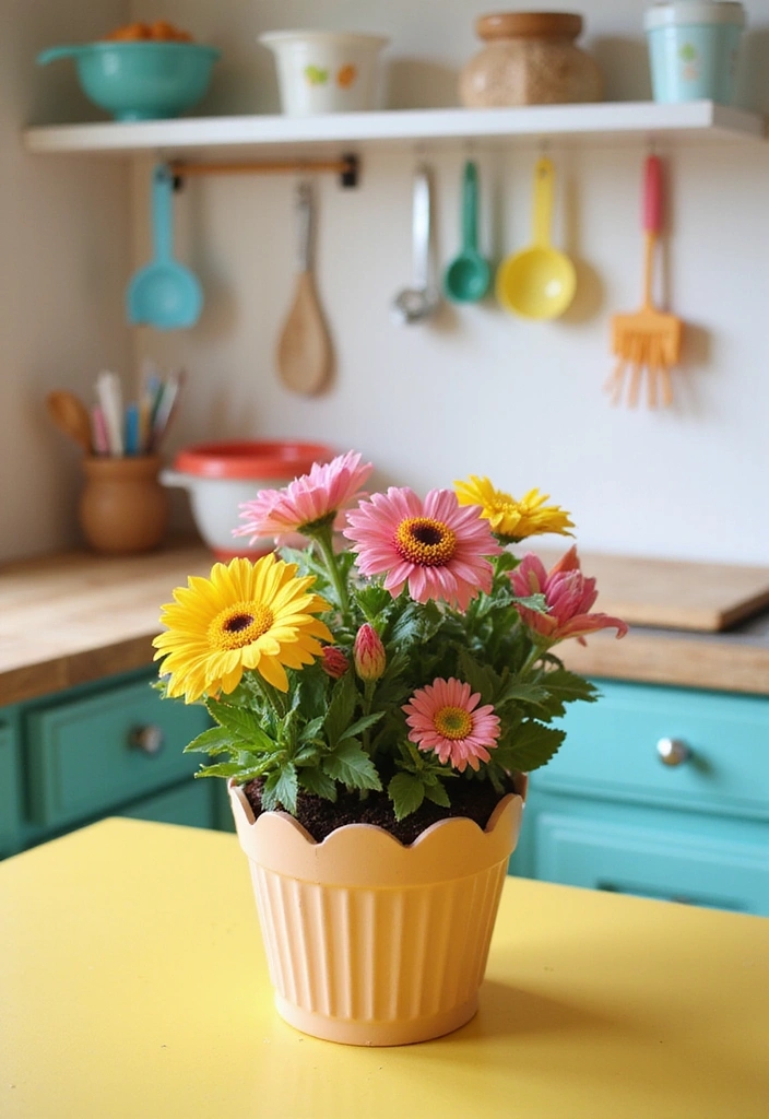 15 Fun Plant Holders That'll Make Your Home Bloom with Personality! - 8. Creative Cupcake Planter