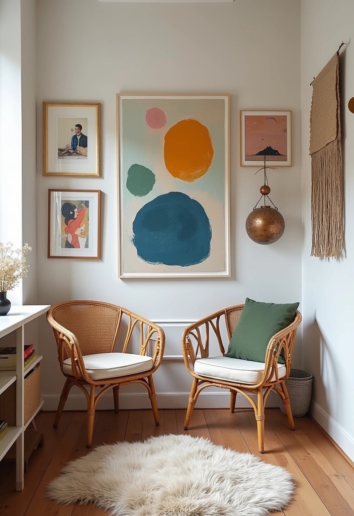 21 Tiny Apartment Designs That Prove Less is More (Wait Until You See #12!) - 20. Creative Wall Art