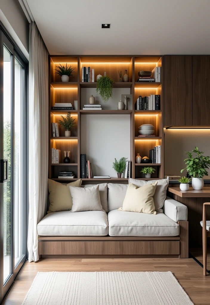 21 Tiny Apartment Designs That Prove Less is More (Wait Until You See #12!) - 10. Stylish Room Dividers