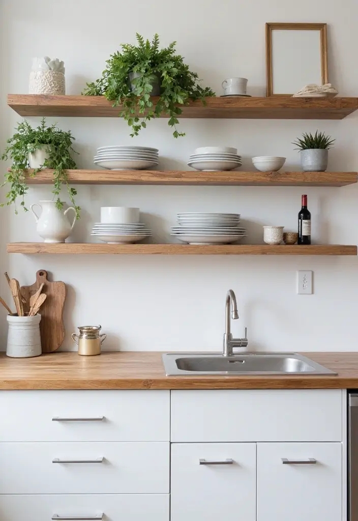 12 Minimalist Decor Hacks That’ll Simplify Your Life and Space in 24 Hours! - 2. Embrace Open Shelving