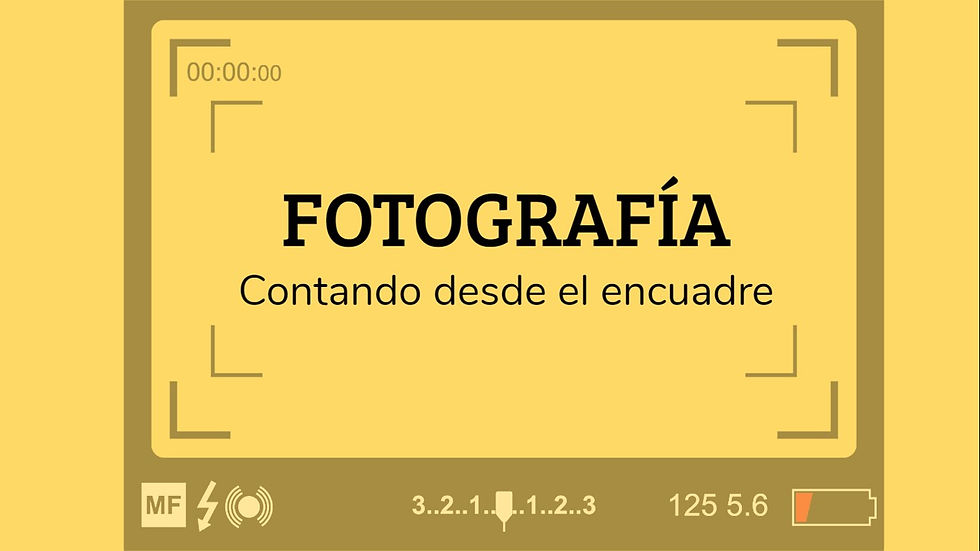 FOTOGRAFÍA Pt.1: Contando desde el encuadre