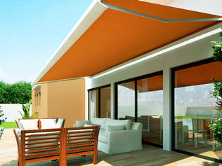 toldo de brazos invisibles