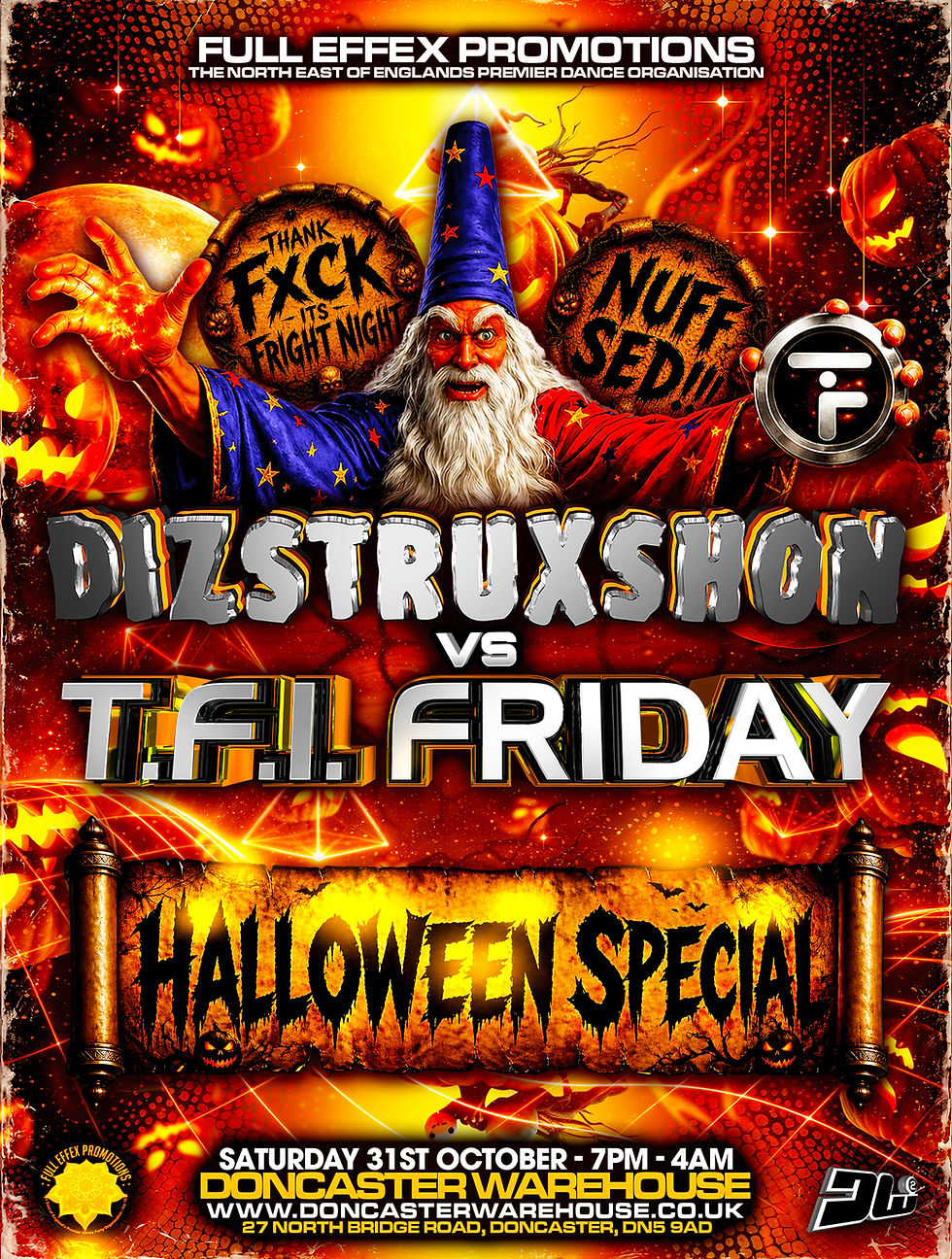 DIZSTRUXSHON vs TFI - Halloween special
