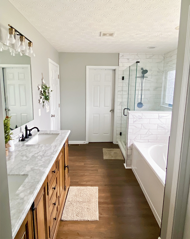 Jamestown bathroom remodel