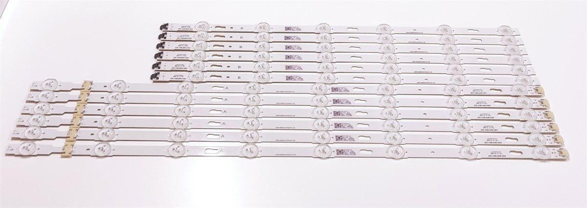 SAMSUNG UE55JU7000T, UE55MU7350, UE55KU7350U,UE55MU7000,LED BAR PANEL LEDLERİ