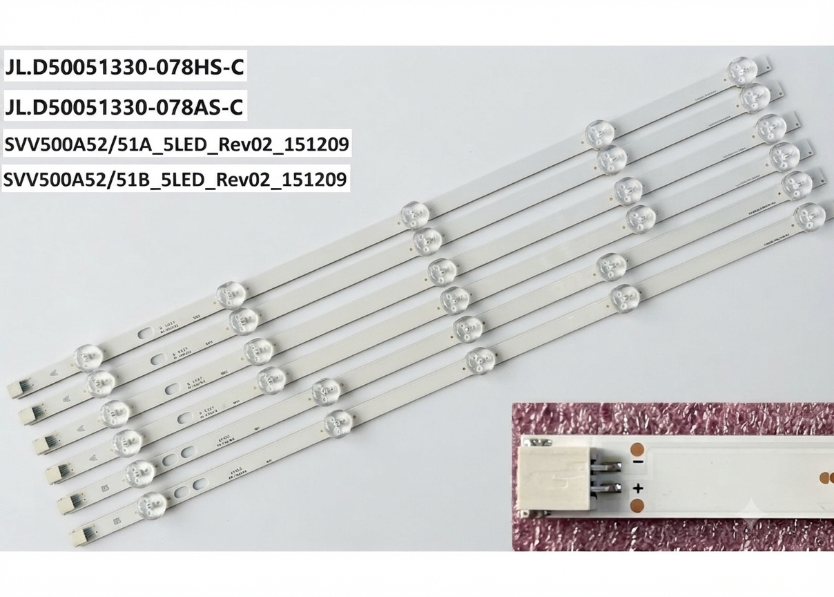 VESTEL 50FD7300 , HI-LEVEL 50HL500 , REGAL 50R4010 ,LED BAR PANEL LEDLERİ