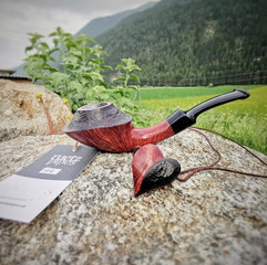 Pfeife als Hochzeitsgeschenk (handgefertigt, ruetzpipes, Pfeifenbauer Tirol)