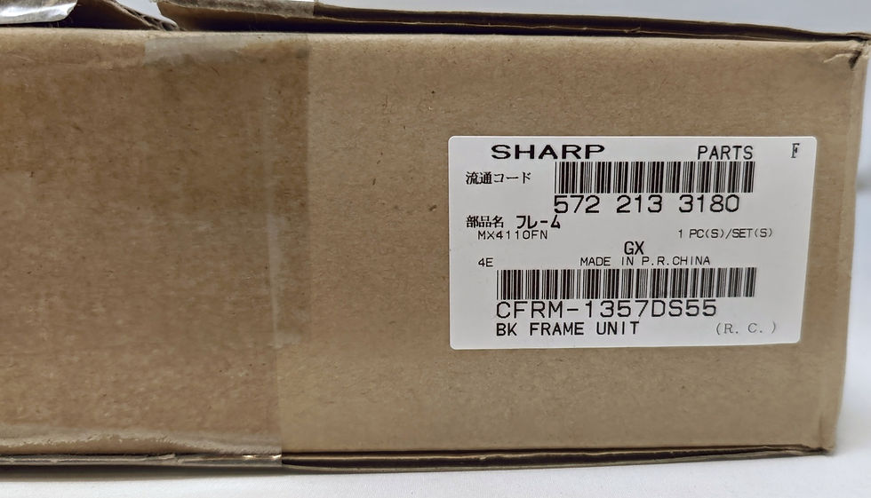 Thumbnail: Genuine Sharp BK Frame Unit