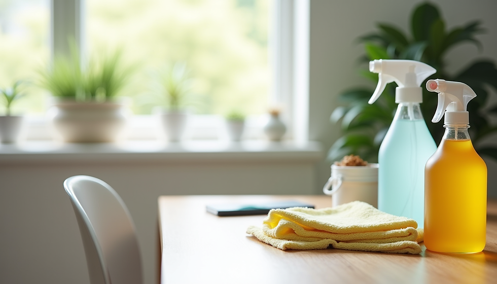 Creating an Environmentally Friendly Cleaning Routine for Your Home Office