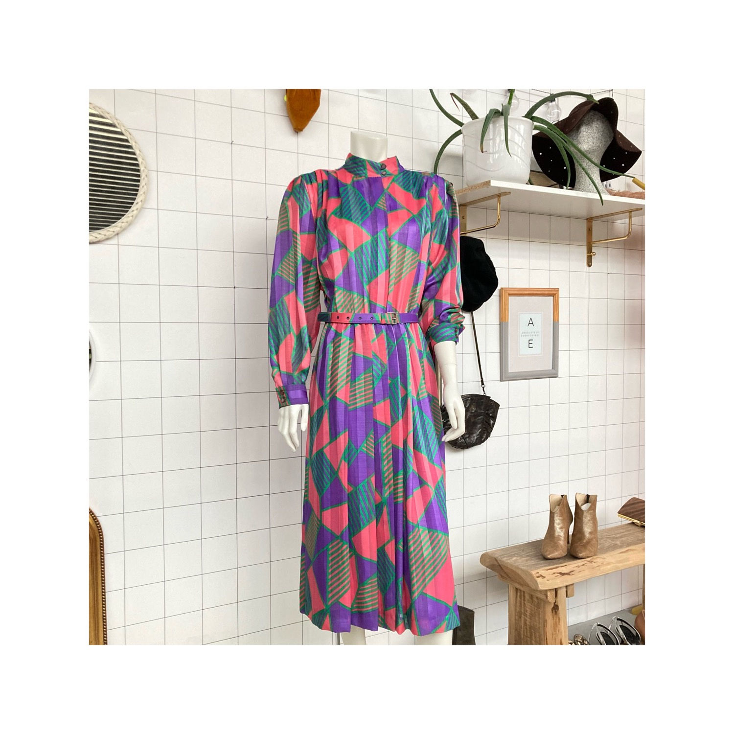 VINTAGE HARLEQUIN DRESS