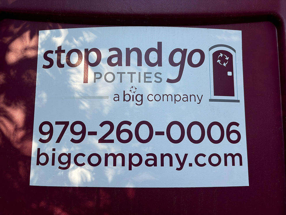 Portable Sanitation from Stop & Go