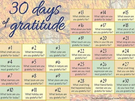 L'esperienza della gratitudine
