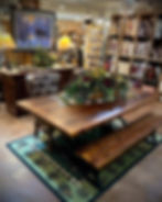 Barnwood Table-Metal Legs