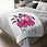 Thumbnail: Flamingos Ladies in Wading. Velveteen Microfiber Blanket 