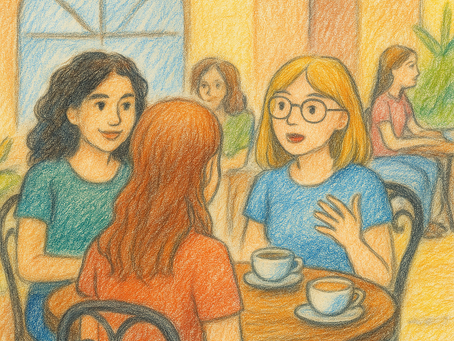 Passeggiata a Firenze – Episodio 10: Un caffè con nuove amiche