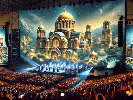 Est-il possible d'organiser aujourd'hui un gala de niveau mondial au Monténégro qui présenterait au monde la musique byzantine et balkanique, les anciennes bases spirituelles de la parole humaine à tr