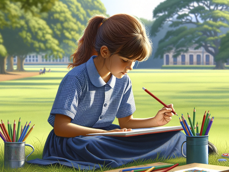 Emma's Adventure in the Artistic Jungle