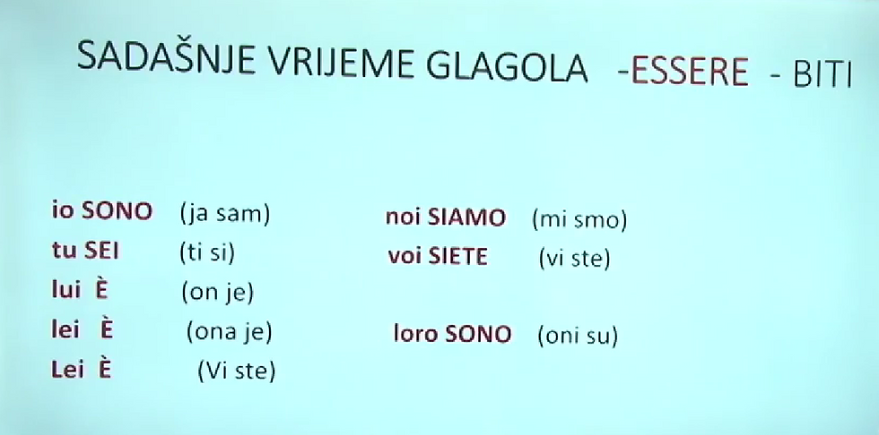 Уроки итальянского