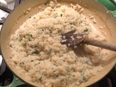 Creamy Asiago "Oven" Risotto