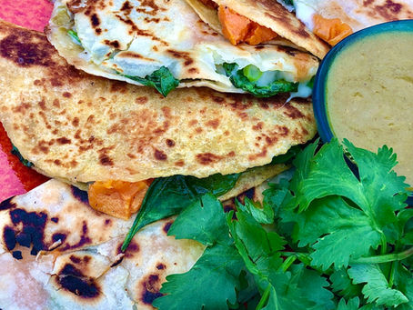 Sweet Potato Quesadillas