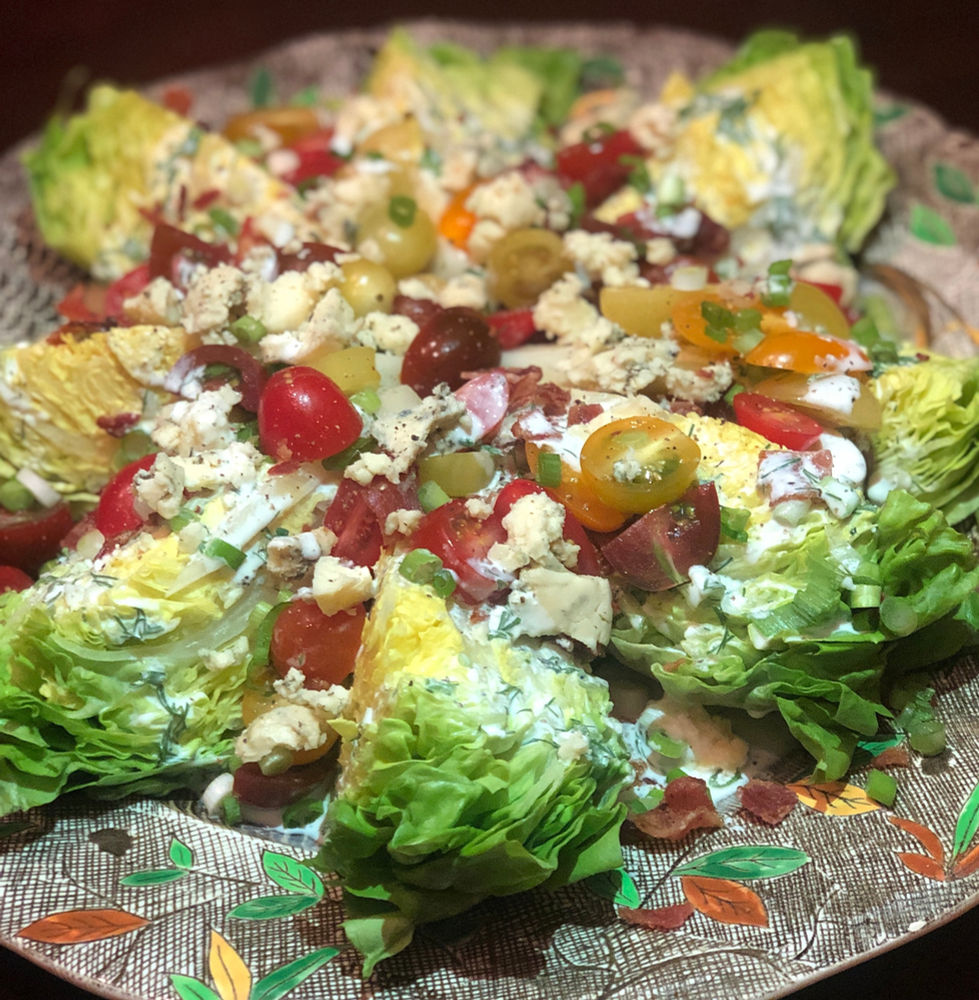 Steakhouse Style Butter Lettuce Wedges