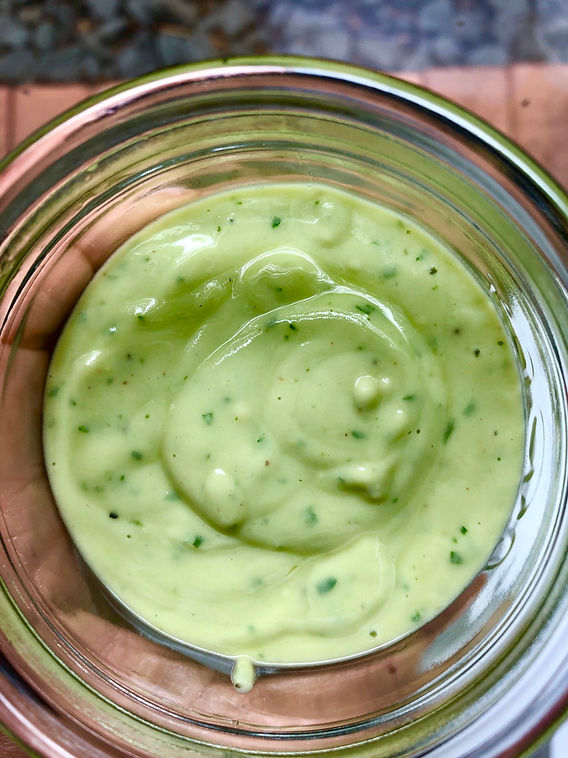 Avocado Green Goddess Dressing/Dip Avocado Green Goddess Dressing/Dip