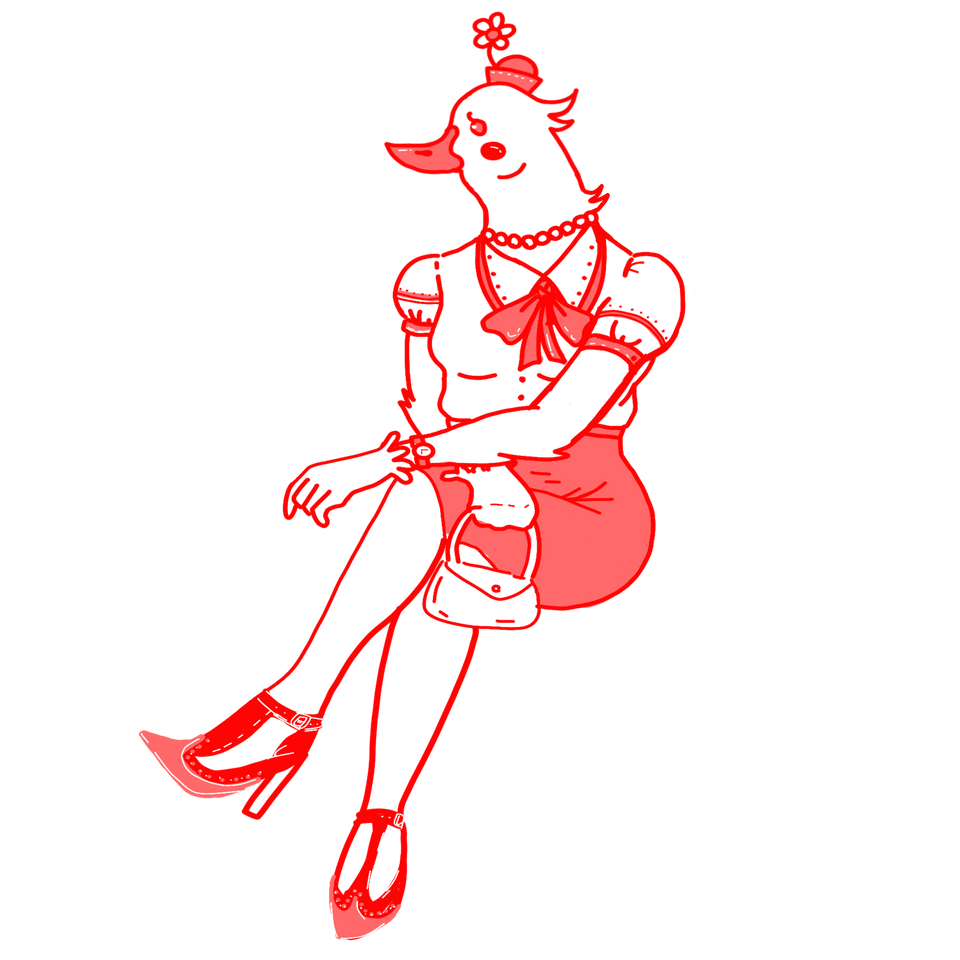 Goose woman
