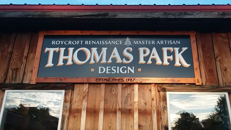 Thomas Pafk Design exterior sign