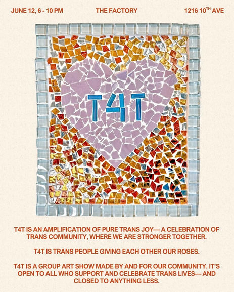 Flyer for T4T