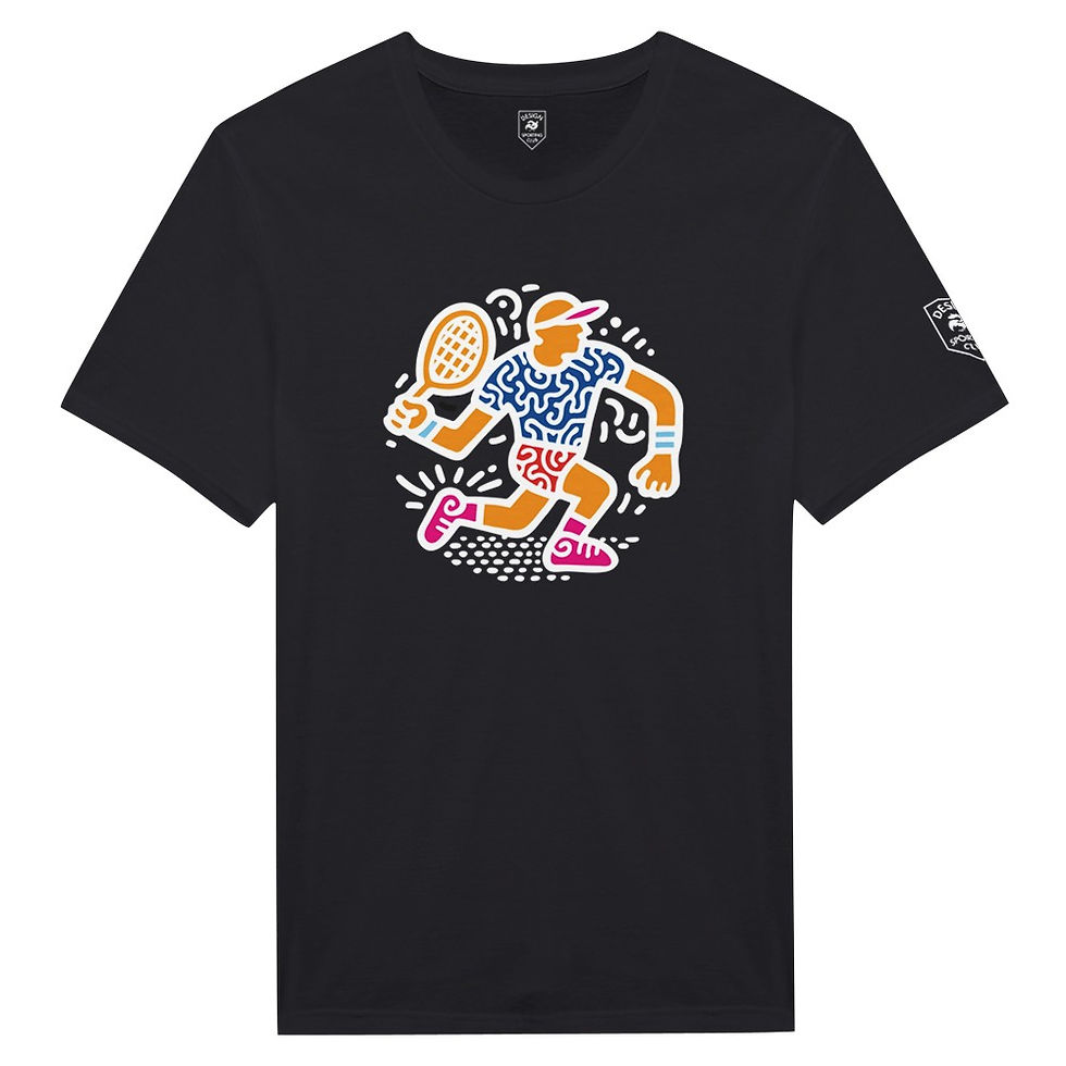 Thumbnail: "Tennis Haring" Classic Unisex Crewneck T-shirt