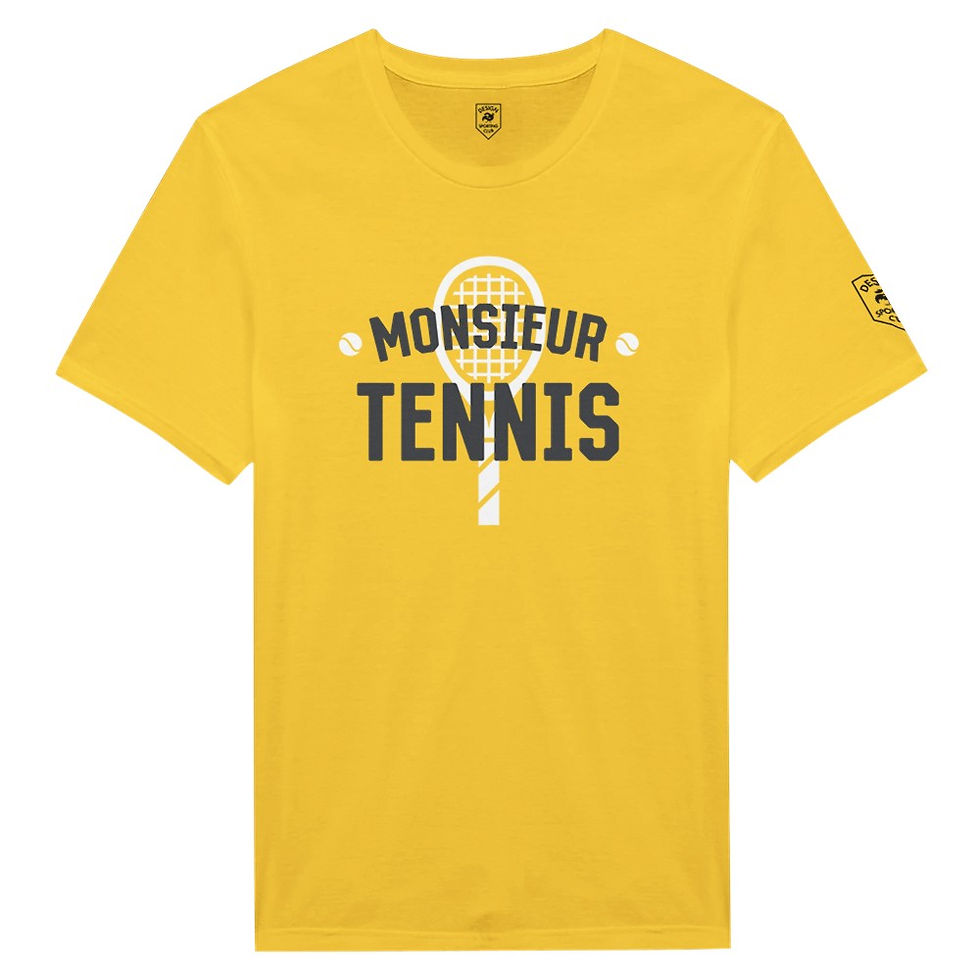 Thumbnail: "Monsieur Tennis" Classic Unisex Crewneck T-shirt