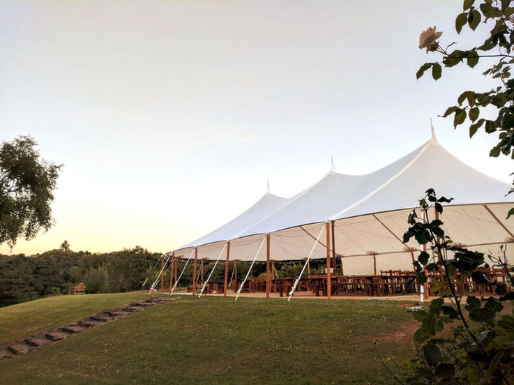 Luxury sailcloth marquee by Hamptons Tent Co for an outdoor country wedding, Gold Coast, Gold Coast Hinterland and Scenic Rim QLD; Gold Coast Marquee Hire; Scenic Rim Marquee Hire