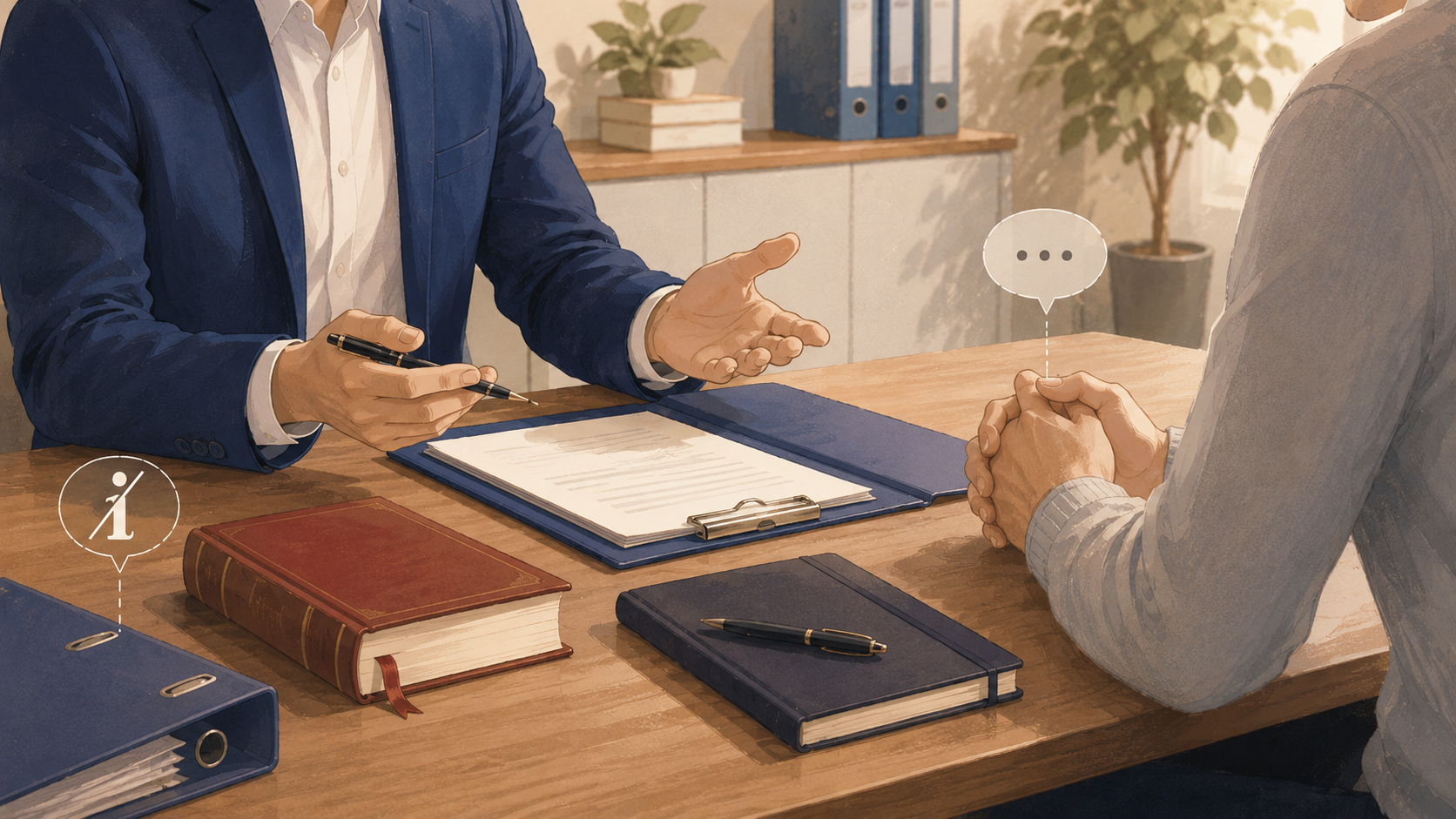 Illustration de l’article sur l’entretien préalable et le droit au silence